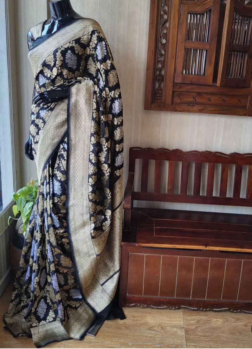 Sanskriti pure banarasi silk saree (Nita Ambani Inspired)