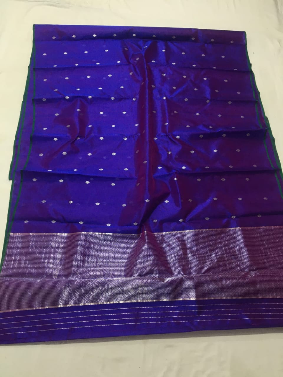 Sanskriti Chanderi Handloom Original  Silk Saree