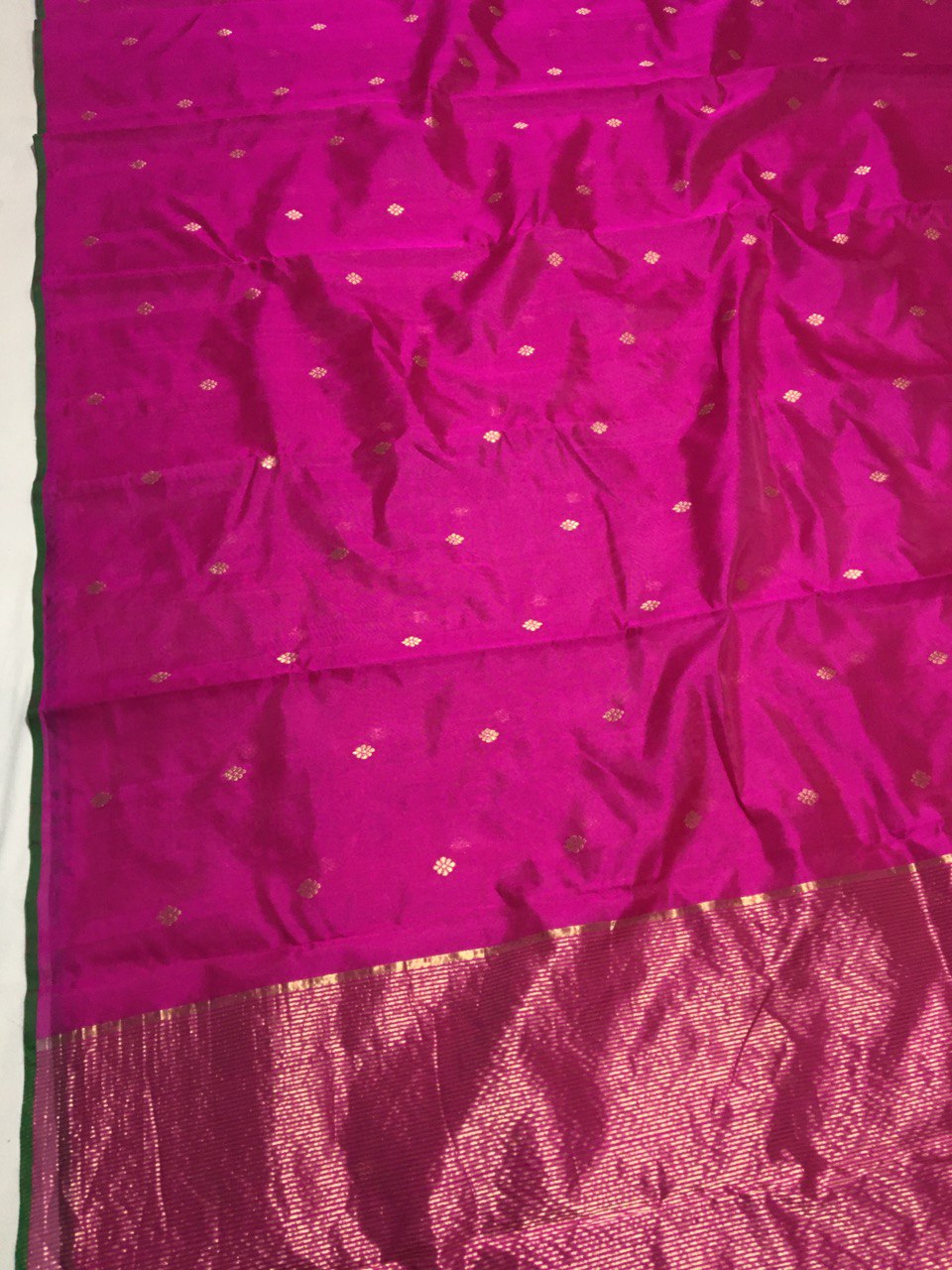 Sanskriti Chanderi Handloom Original  Silk Saree