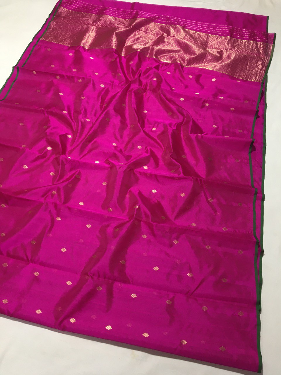 Sanskriti Chanderi Handloom Original  Silk Saree