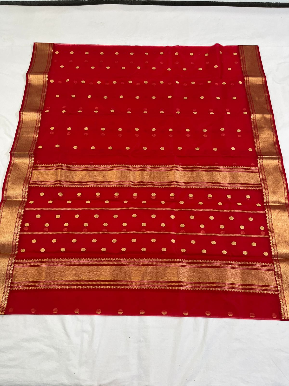 Sanskriti Chanderi handloom pure kataan silk saree