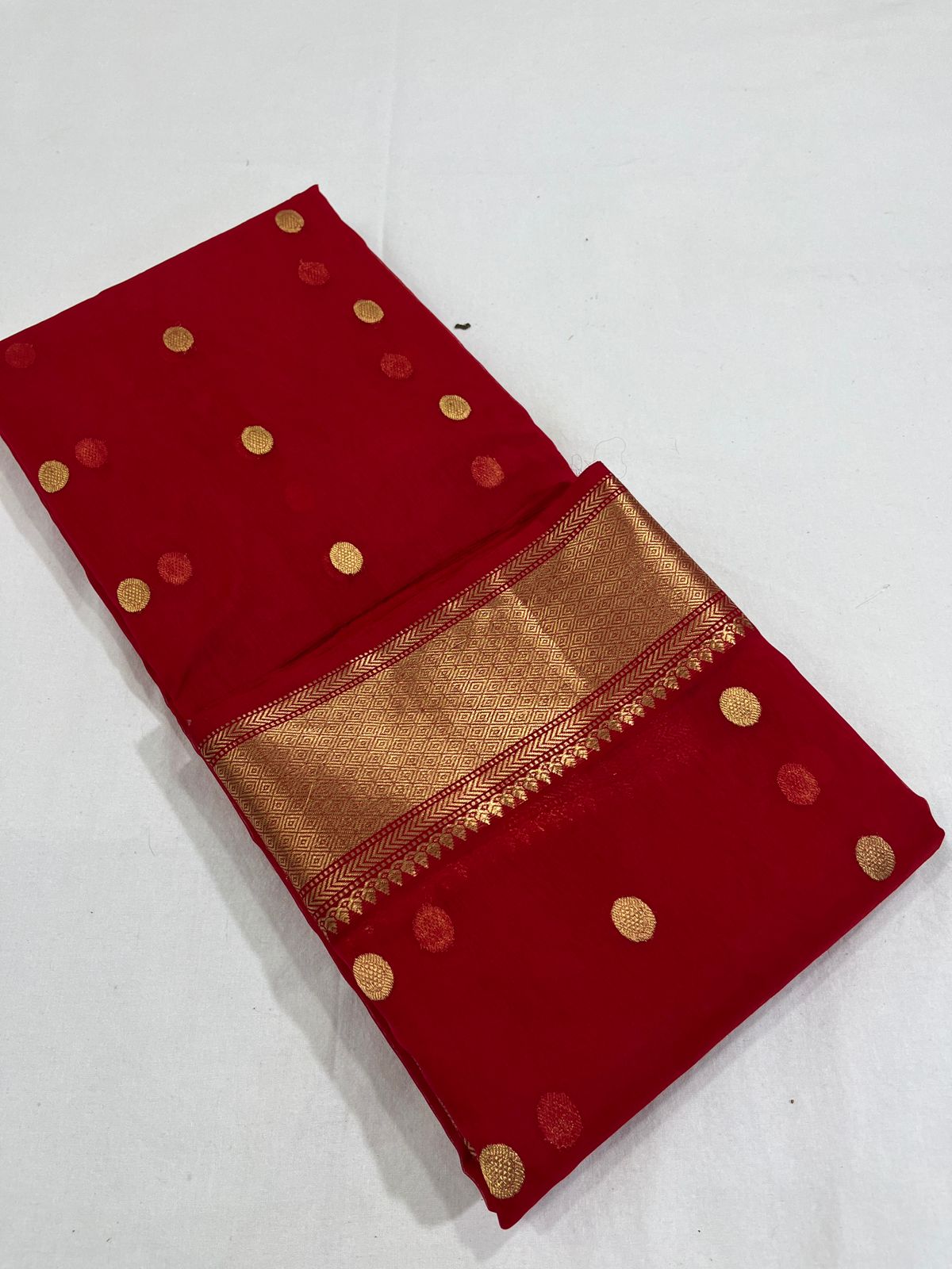 Sanskriti Chanderi handloom pure kataan silk saree