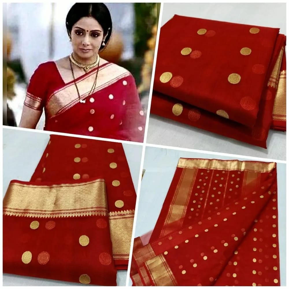 Sanskriti Chanderi handloom pure kataan silk saree