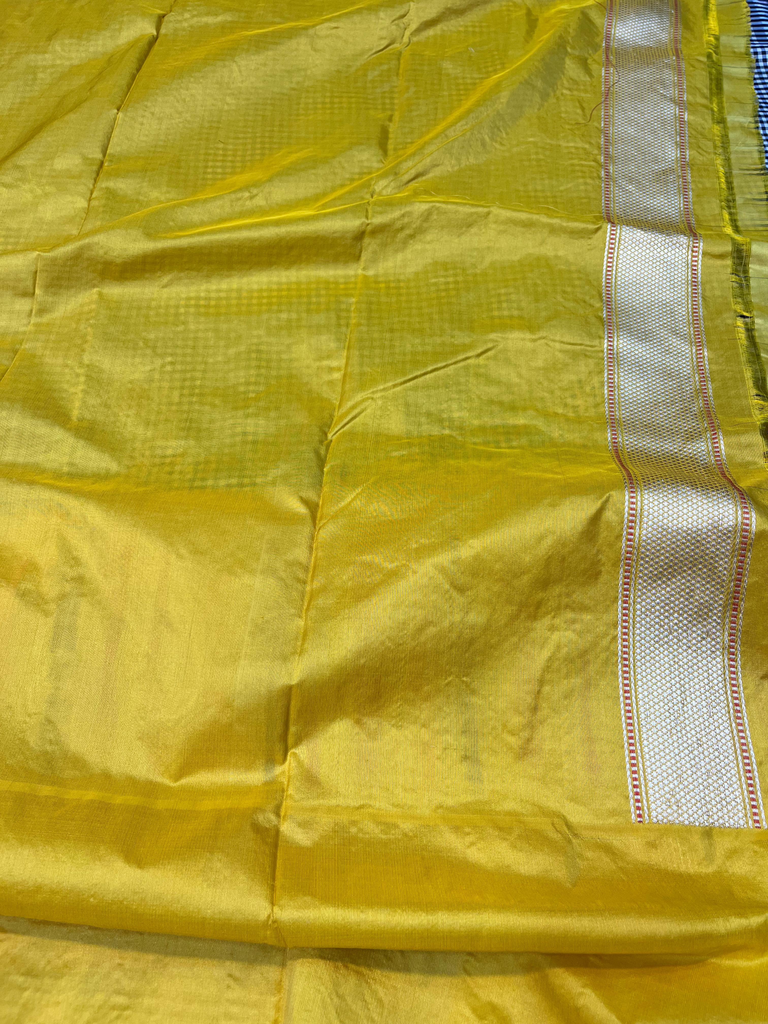 Sanskriti Handloom Pure banarasi katan silk saree