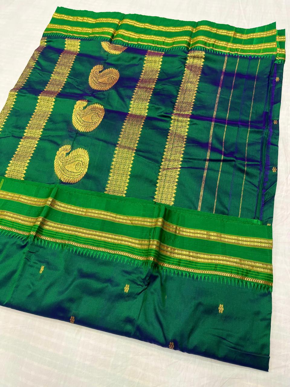 Sanskriti Pure silk Narayanpeth saree