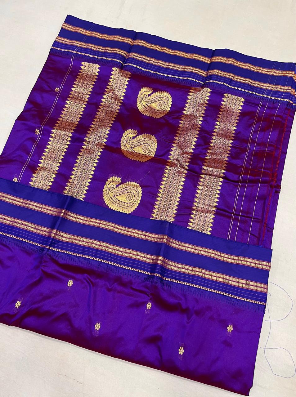 Sanskriti Pure silk Narayanpeth saree