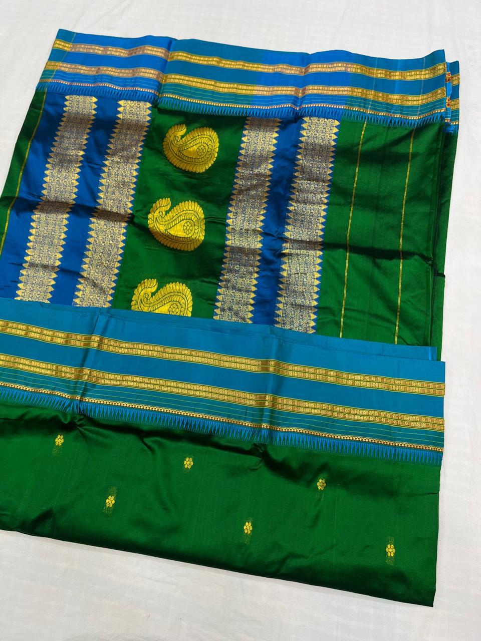 Sanskriti Pure silk Narayanpeth saree