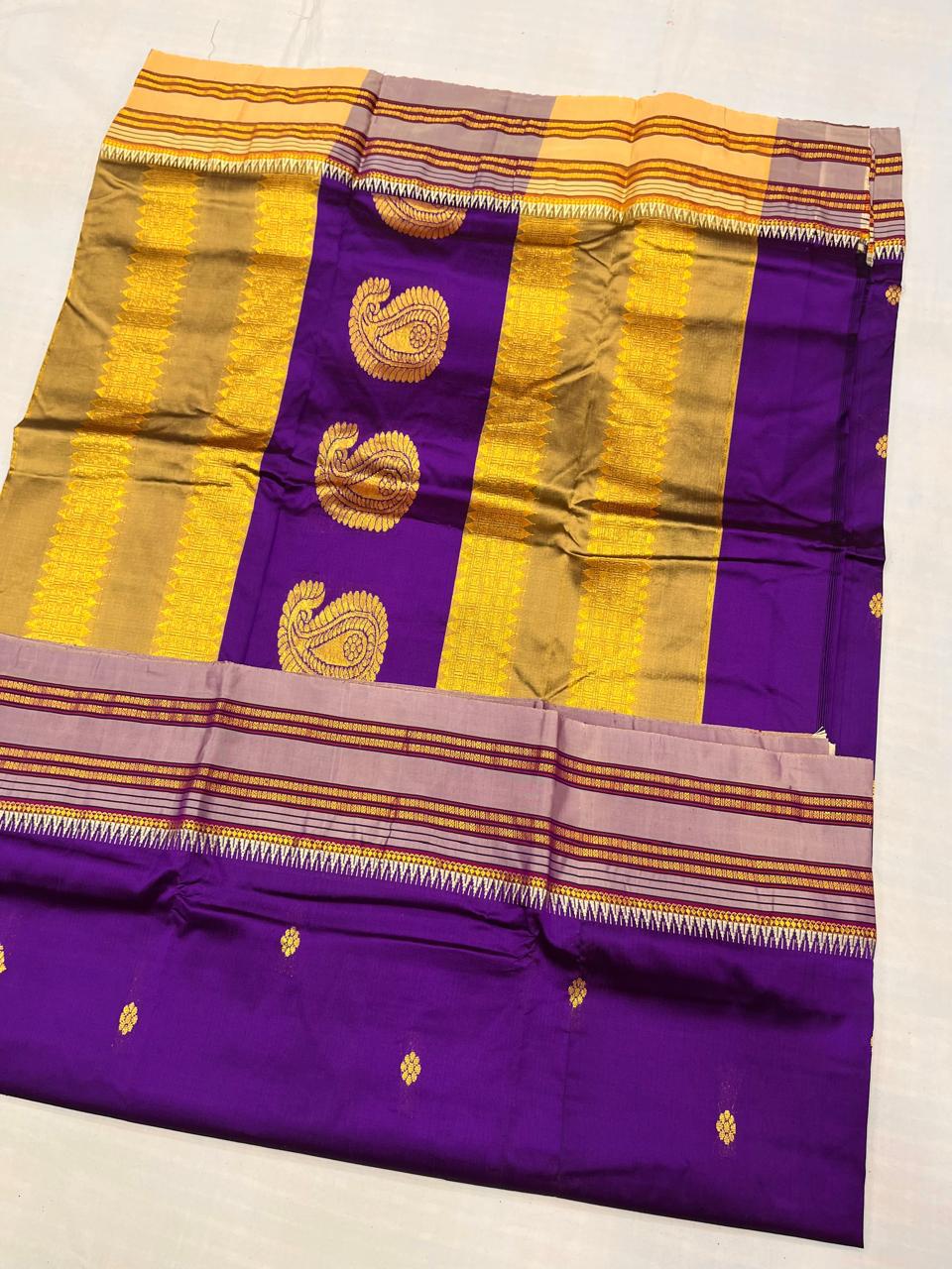 Sanskriti Pure silk Narayanpeth saree