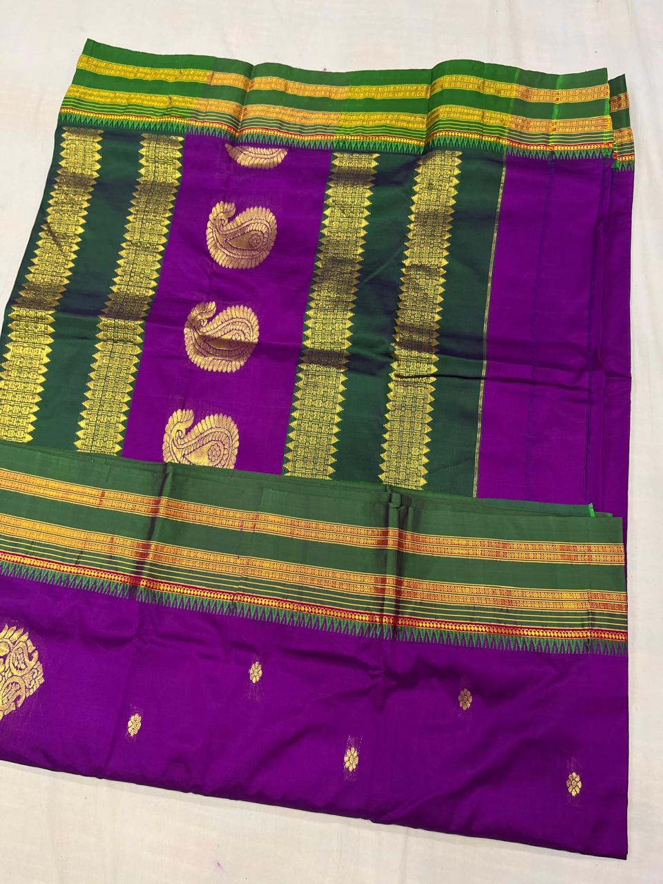 Sanskriti Pure silk Narayanpeth saree