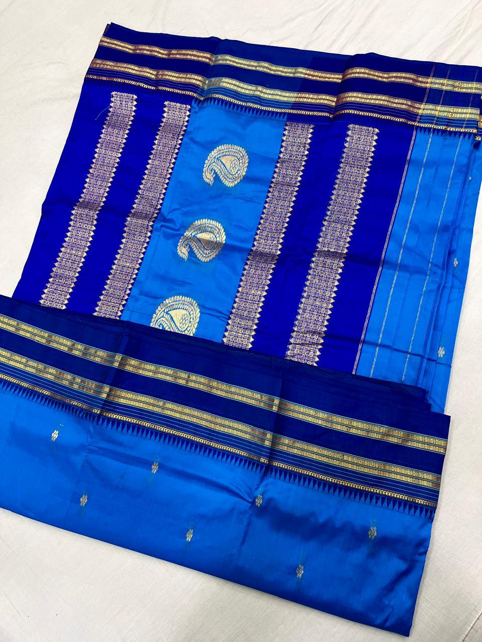 Sanskriti Pure silk Narayanpeth saree