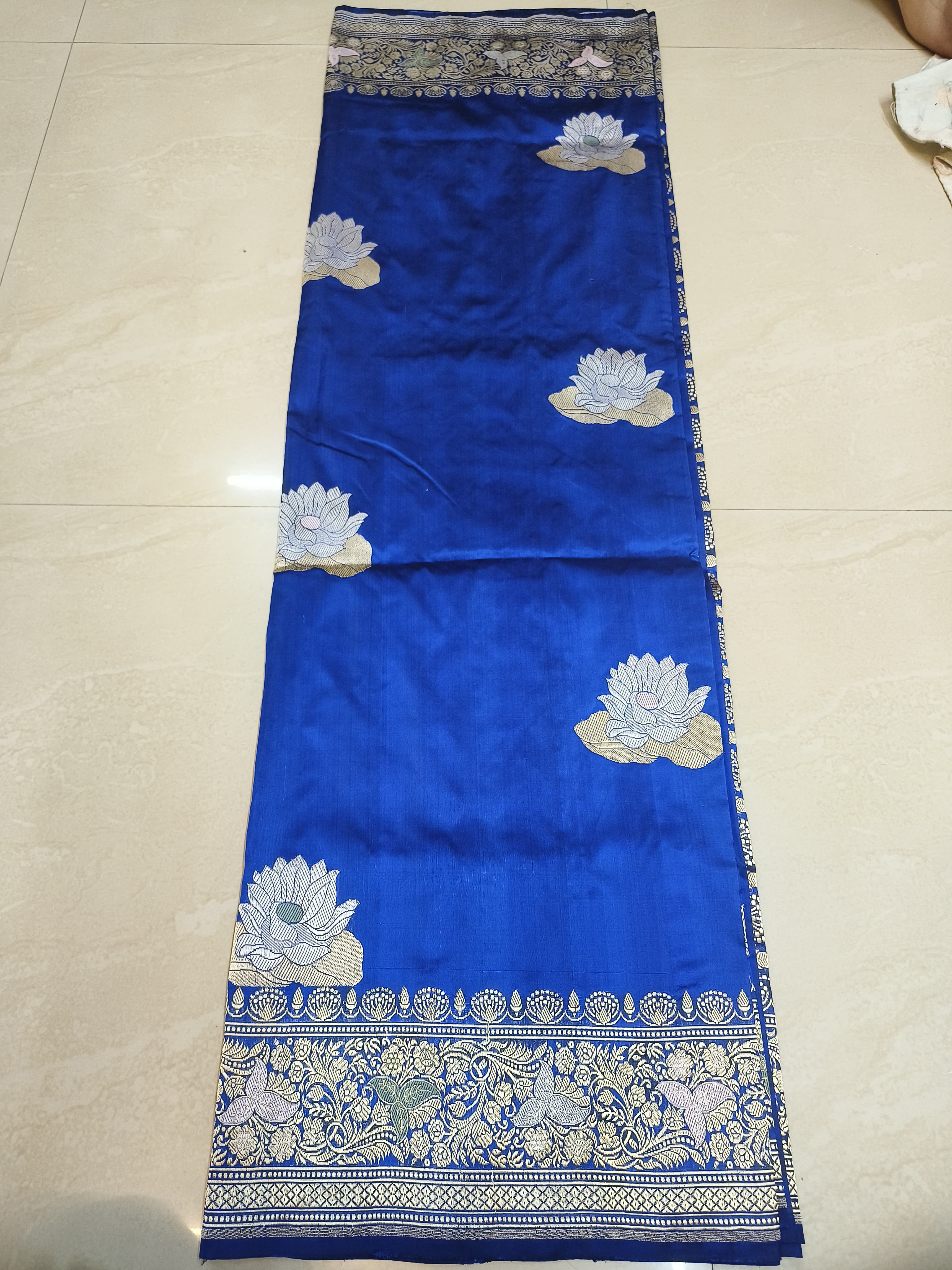 Sanskriti Pure Katan Silk Handloom Banarasi Saree