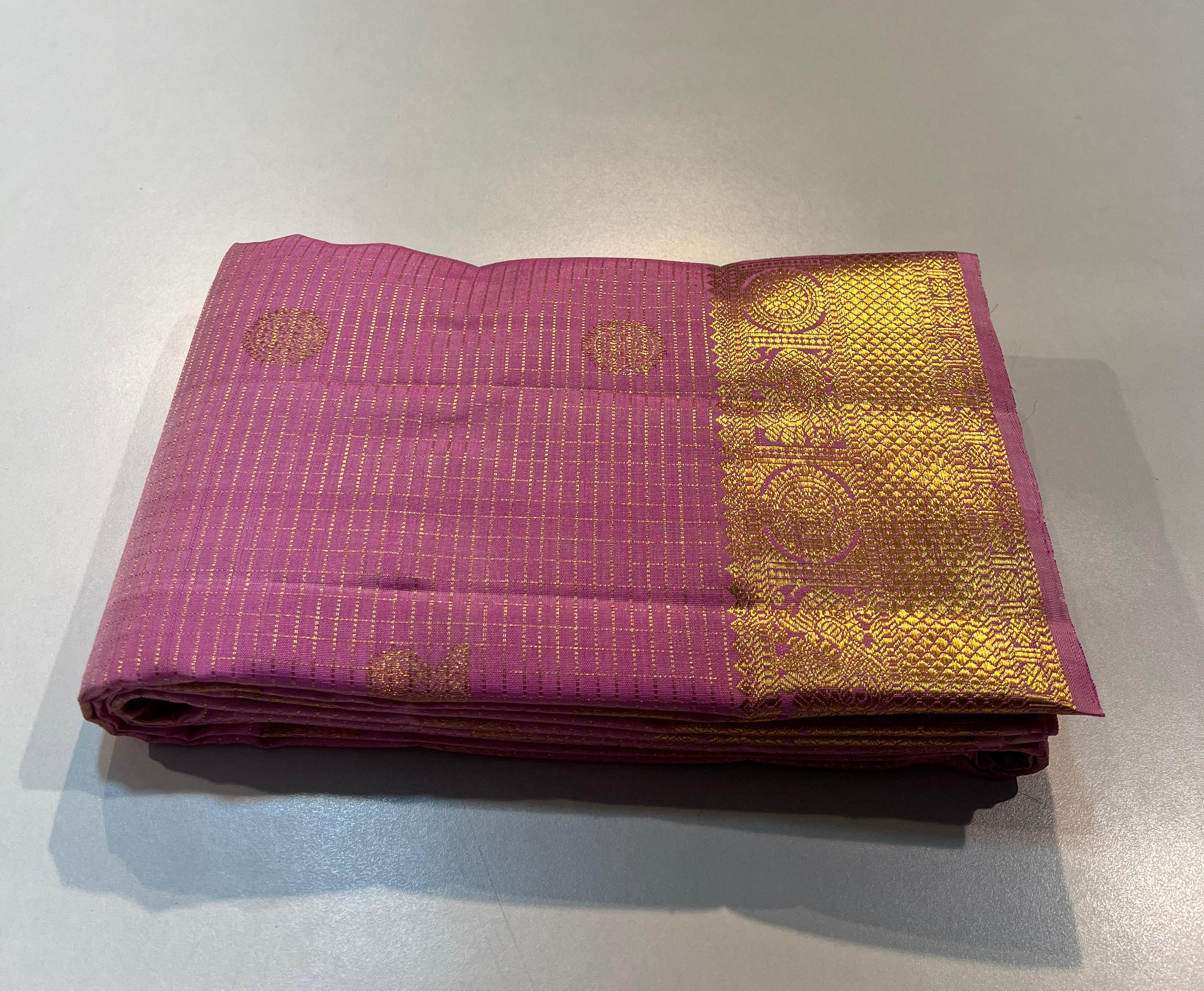 Sankriti Handloom pure Kanchipuram vaira oosi silk saree