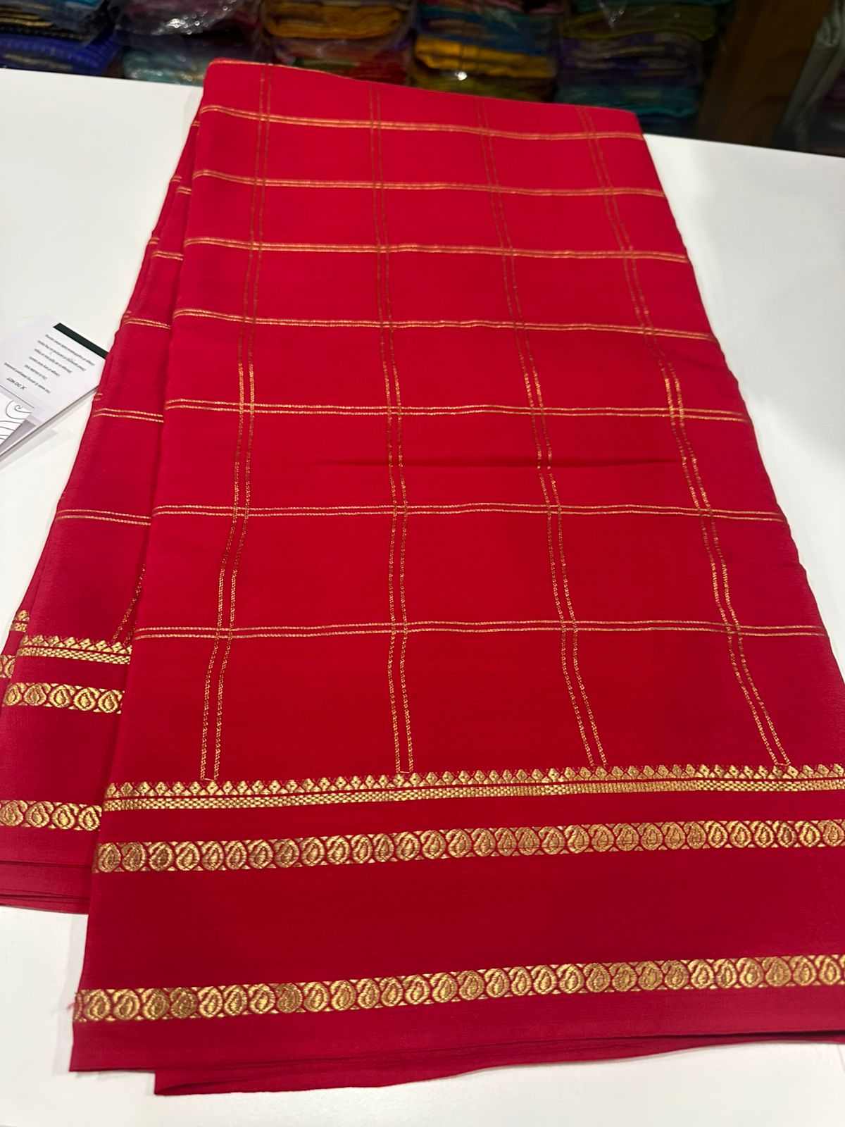 Sanskriti Exclusive Pure Mysore silk saree -Silk certified