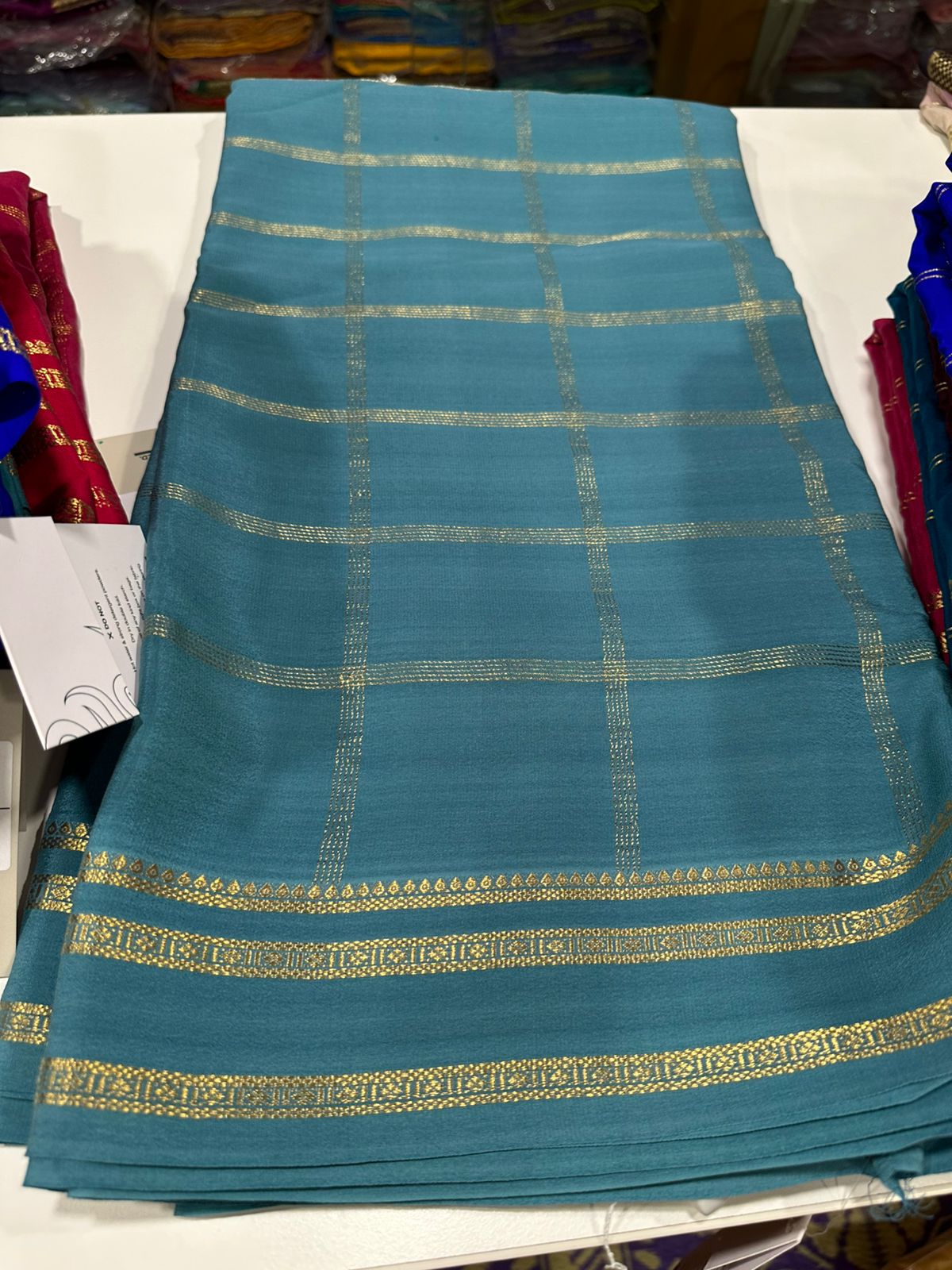 Sanskriti Exclusive Pure Mysore silk saree -Silk certified