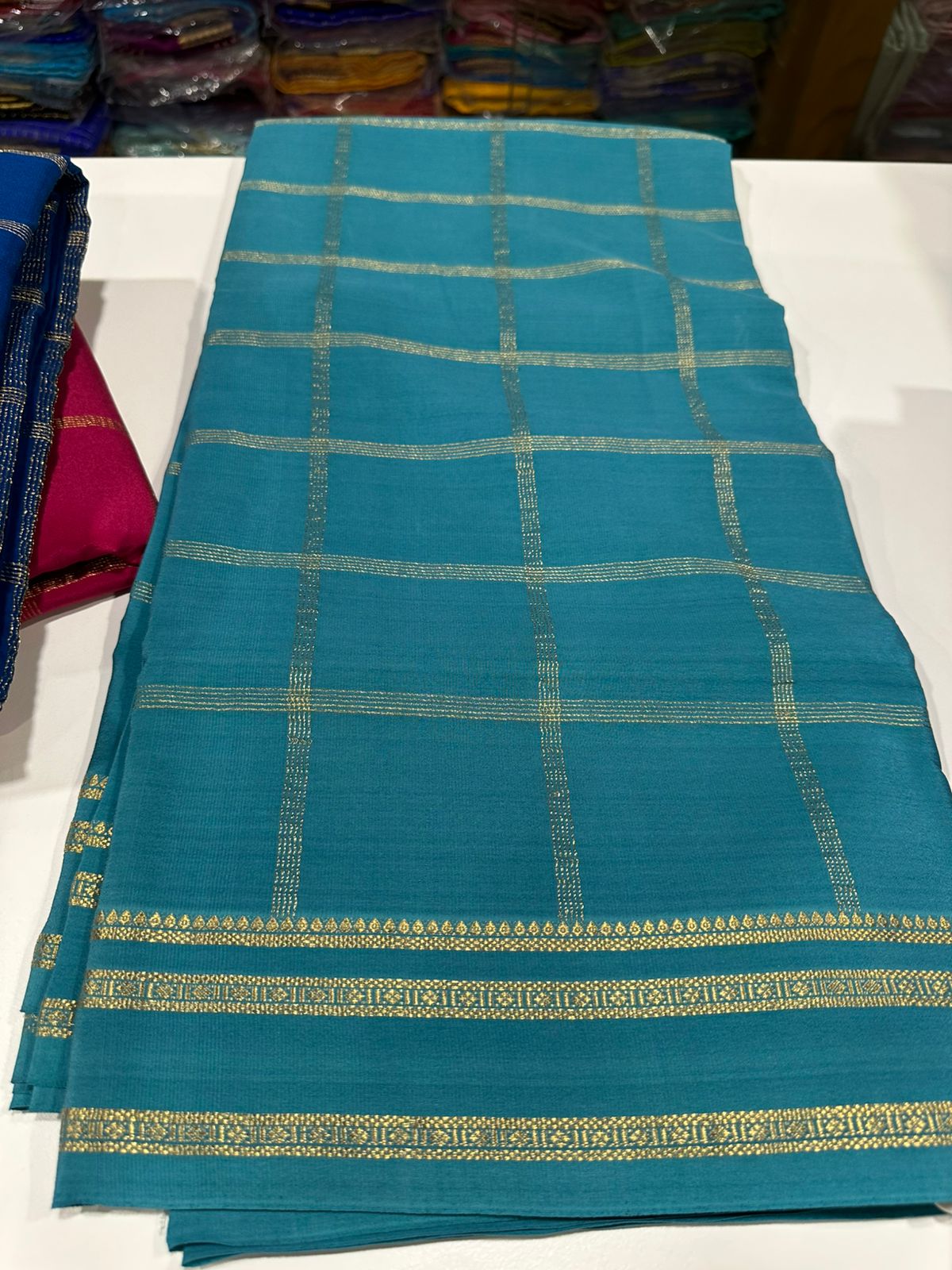 Sanskriti Exclusive Pure Mysore silk saree -Silk certified