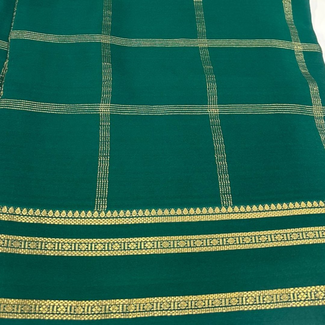 Sanskriti Exclusive Pure Mysore silk saree -Silk certified