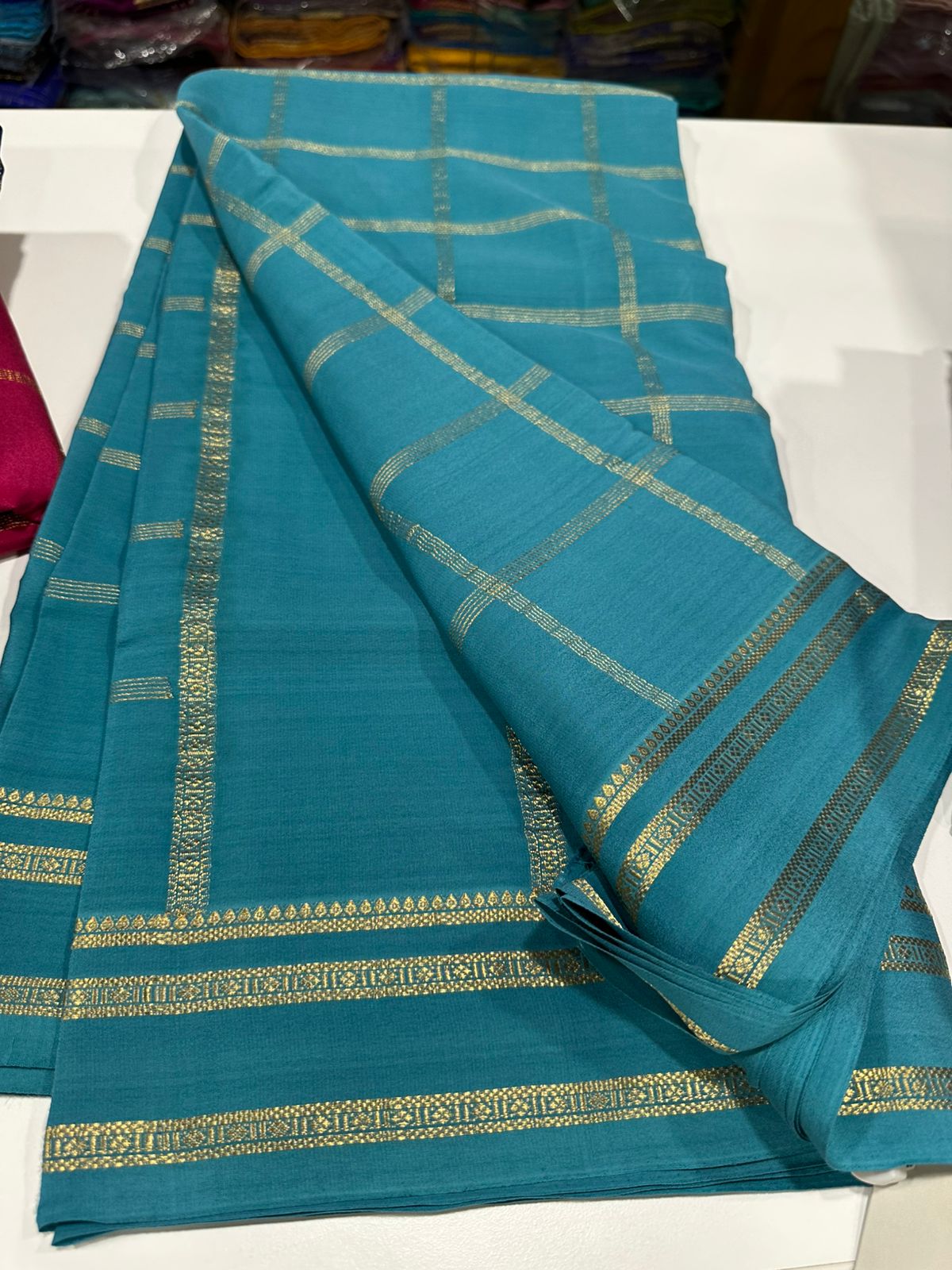 Sanskriti Exclusive Pure Mysore silk saree -Silk certified