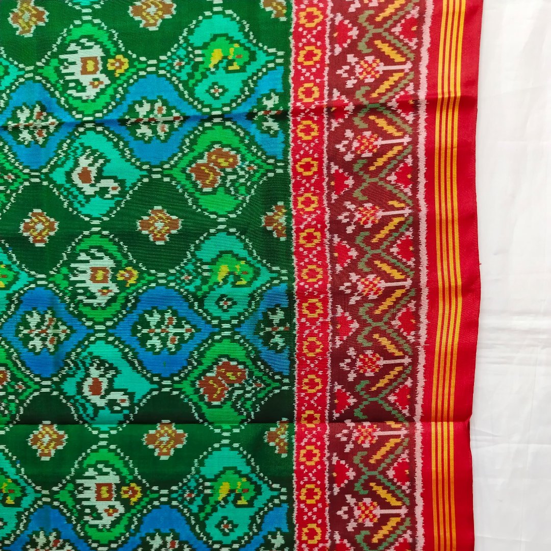 Sanskriti Pure Patola silk saree (NAVAMI)